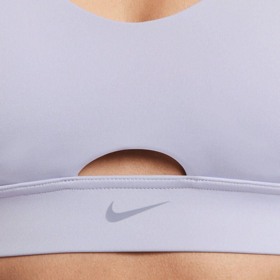 Nike Sport-bh Dri-FIT Indy Women's Medium-Support Padded Plunge Cutout Sports Bra