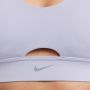 Nike Sport-bh Dri-FIT Indy Women's Medium-Support Padded Plunge Cutout Sports Bra - Thumbnail 3