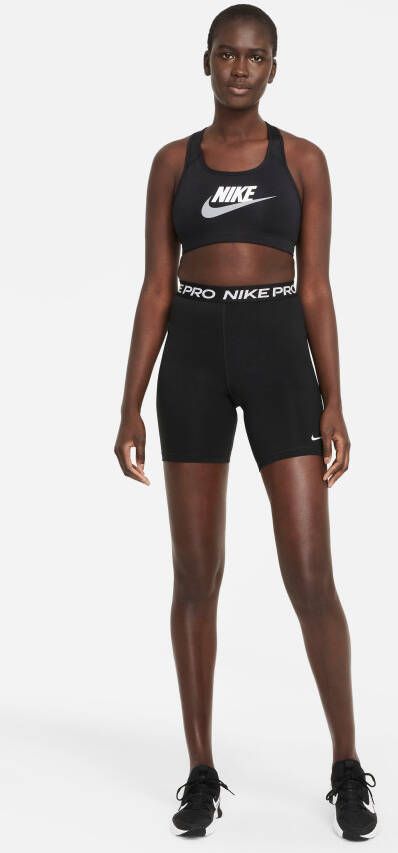 Nike Sport-bh Dri-FIT Swoosh Women's Medium-Support 1-Piece Pad Graphic Sports Bra