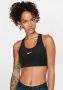 Nike Sport-bh Dri-FIT Swoosh Women's Medium-Support 1-Piece Pad Sports Bra - Thumbnail 8