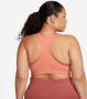 Nike Sport-bh Dri-FIT Swoosh Women's Medium-Support Non-Padded Sports Bra - Thumbnail 2