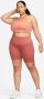 Nike Sport-bh Dri-FIT Swoosh Women's Medium-Support Non-Padded Sports Bra - Thumbnail 4