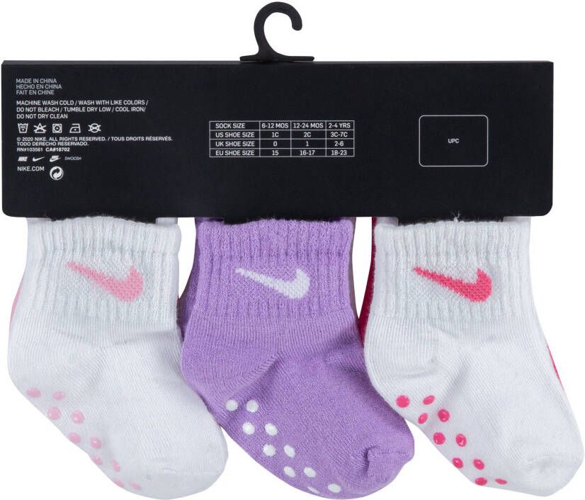 Nike Sportswear ABS-sokken POP COLOR GRIPPER INFANT TODDLER AN (set 6 paar) - Foto 6