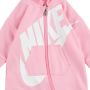 Nike All Day Play Coverall Baby Rompers & Sets in lichtroze formaten: 6 M - Thumbnail 8