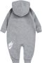 Nike All Day Play Coverall Baby sets Kleding dk grey heather maat: 0-3 m beschikbare maaten:0-3 m 3 m 6 m 9 m - Thumbnail 3
