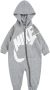 Nike All Day Play Coverall Baby sets Kleding dk grey heather maat: 0-3 m beschikbare maaten:0-3 m 3 m 6 m 9 m - Thumbnail 5