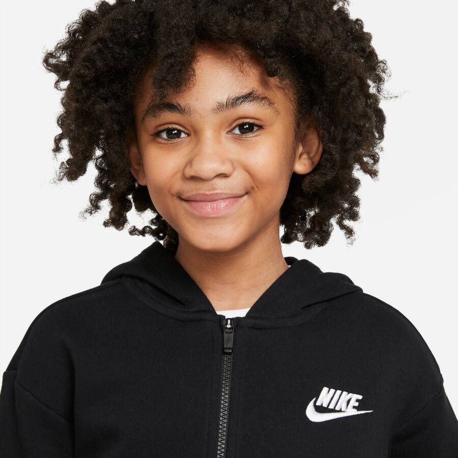 Nike Sportswear Capuchonsweatvest Club Fleece Big Kids' (Girls') Full-Zip Hoodie