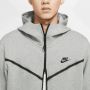 Nike Sportswear Tech Fleece Full-zip Hoodie Hooded vesten Kleding dk grey heather black maat: XXL beschikbare maaten:XL XXL - Thumbnail 4