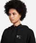 Nike Sportswear Capuchonsweatvest W NSW AIR FLC OS FZ HD - Thumbnail 4