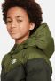 Nike sportswear synthetic-fill hooded winterjas groen kinderen - Thumbnail 2