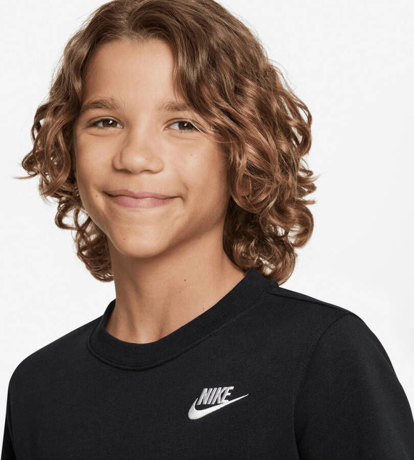 Nike Sportswear Sweatshirt Club Fleece Big Kids' (Boys') Crew