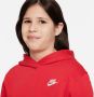 Nike Sportswear Club Fleece Hoodie Hoodies Kids PEAR WHITE maat: 170 beschikbare maaten:147 158 170 - Thumbnail 3