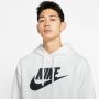 Nike Sportswear Hoodie Club Fleece Men's Graphic Pullover Hoodie - Thumbnail 4