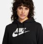 Nike Sportswear Hoodie Club Fleece Women's Logo Pullover Hoodie - Thumbnail 7