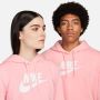Nike Sportswear Hoodie Club Fleece Women's Logo Pullover Hoodie - Thumbnail 4