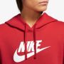 Nike Sportswear Hoodie Club Fleece Women's Logo Pullover Hoodie - Thumbnail 4