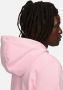 Nike Hoodie voor dames Sportswear Club Fleece Medium Soft Pink White- Dames Medium Soft Pink White - Thumbnail 7