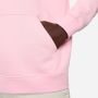 Nike Hoodie voor dames Sportswear Club Fleece Medium Soft Pink White- Dames Medium Soft Pink White - Thumbnail 8