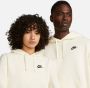 Nike Sportswear Club Fleece Overhead Hoodie Coconut Milk Black- Dames Coconut Milk Black - Thumbnail 4