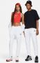 Nike Foundation Cuffed Fleece Pants Heren White White Black- Heren White White Black - Thumbnail 14