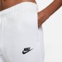 Nike Foundation Cuffed Fleece Pants Heren White White Black- Heren White White Black - Thumbnail 8