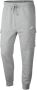 Nike Sportswear Club Fleece Cargo Pants Trainingsbroeken Kleding dark grey heather matte silver whit maat: L beschikbare maaten:S L XL - Thumbnail 15