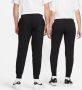 Nike Joggingbroek met halfhoge taille voor dames Sportswear Club Fleece Black White- Dames Black White - Thumbnail 8