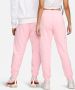 Nike Joggingbroek met halfhoge taille voor dames Sportswear Club Fleece Medium Soft Pink White- Dames Medium Soft Pink White - Thumbnail 2