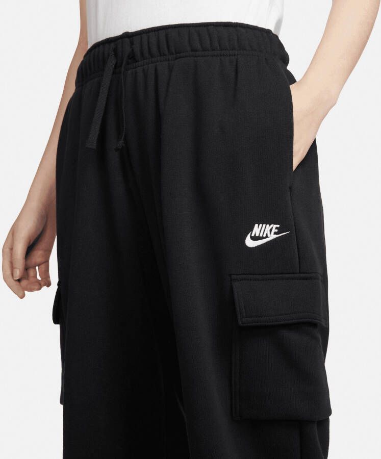 Nike Sportswear Joggingbroek Club Fleece Women's Mid-Rise Oversized Cargo Sweatpants