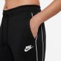 Nike sportswear millennium fleece joggingbroek zwart wit dames - Thumbnail 4