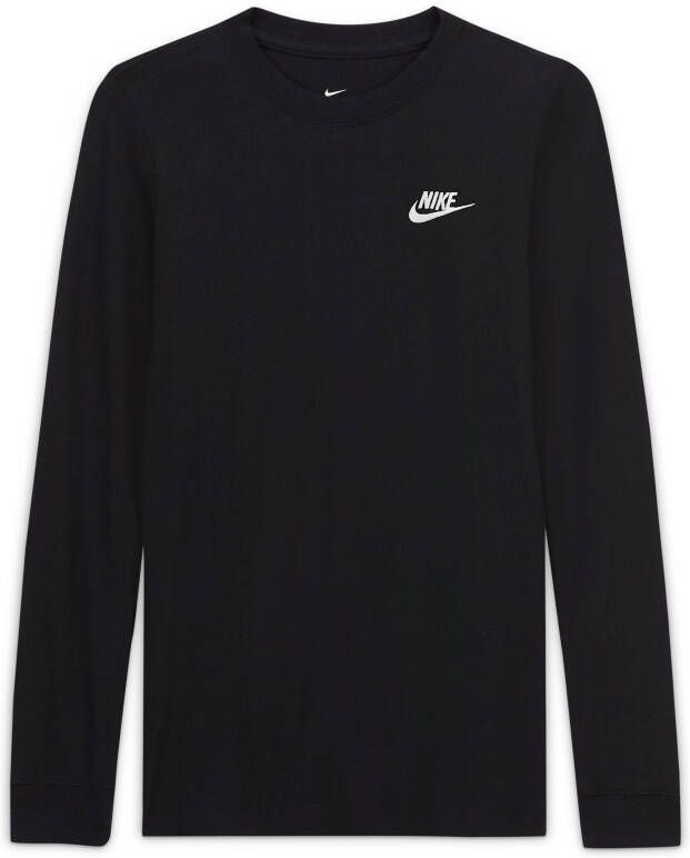 Nike Sportswear Shirt met lange mouwen Big Kids' (Boys') Long-Sleeve T-Shirt