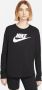 Nike Sportswear Shirt met lange mouwen W NSW TEE ESSNTL LS ICN FTRA - Thumbnail 2