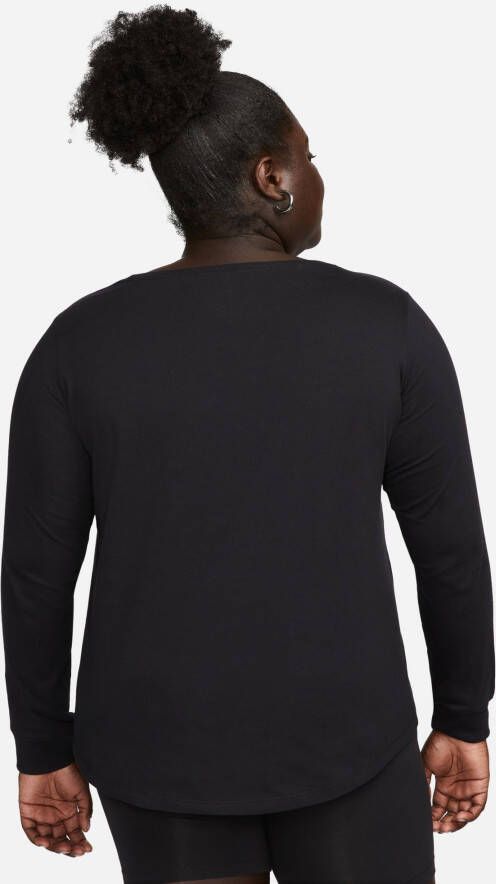 Nike Sportswear Shirt met lange mouwen WOMEN'S LONG-SLEEVE T-SHIRT (PLUS SIZE)