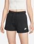 NIKE Sportswear Club Fleece Mid-rise Shorts Sportshorts Kleding black white maat: S beschikbare maaten:S M L - Thumbnail 5