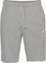 Nike sportswear club fleece korte broek grijs heren - Thumbnail 6