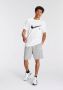 Nike sportswear club fleece korte broek grijs heren - Thumbnail 9