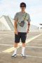 Nike sportswear club fleece korte broek zwart heren - Thumbnail 10