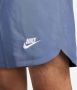 Nike Club Woven Lined Flow Short Sportshorts Kleding diffused blue white maat: S beschikbare maaten:S XL XXL - Thumbnail 12