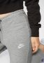 Nike Essntl Pant Tight Flc Trainingsbroeken Kleding dark grey heather white maat: XS beschikbare maaten:XS - Thumbnail 5