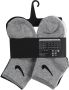 Nike Basic Pack Quarter (6 Pack) Middellang Kleding white dark grey heather black maat: 4y-5y beschikbare maaten:4y-5y - Thumbnail 6