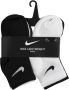 Nike Basic Pack Quarter (6 Pack) Middellang Kleding white dark grey heather black maat: 4y-5y beschikbare maaten:4y-5y - Thumbnail 7