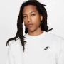 Nike Sportswear Club Fleece Crew Sweaters Kleding white black maat: XL beschikbare maaten:XL XXL - Thumbnail 15