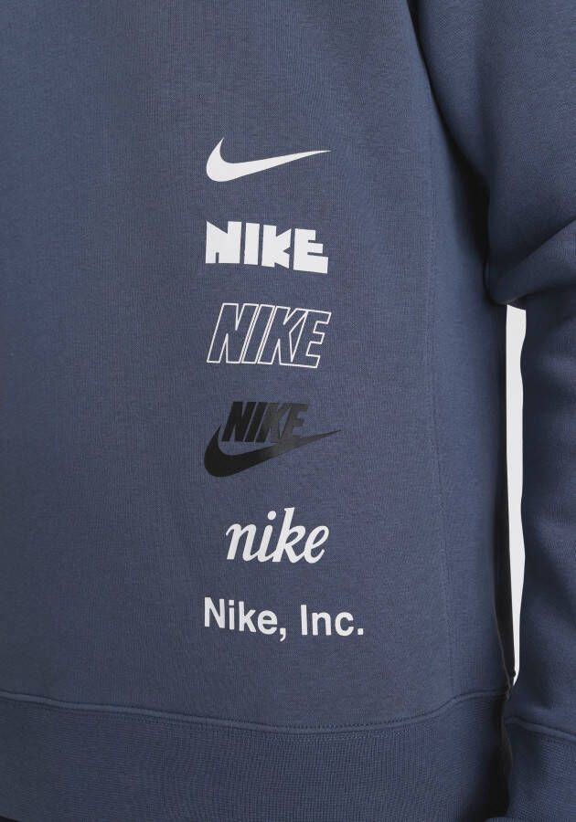 Nike Sportswear Sweatshirt Club Fleece+ Men's Brushed-Back Crew