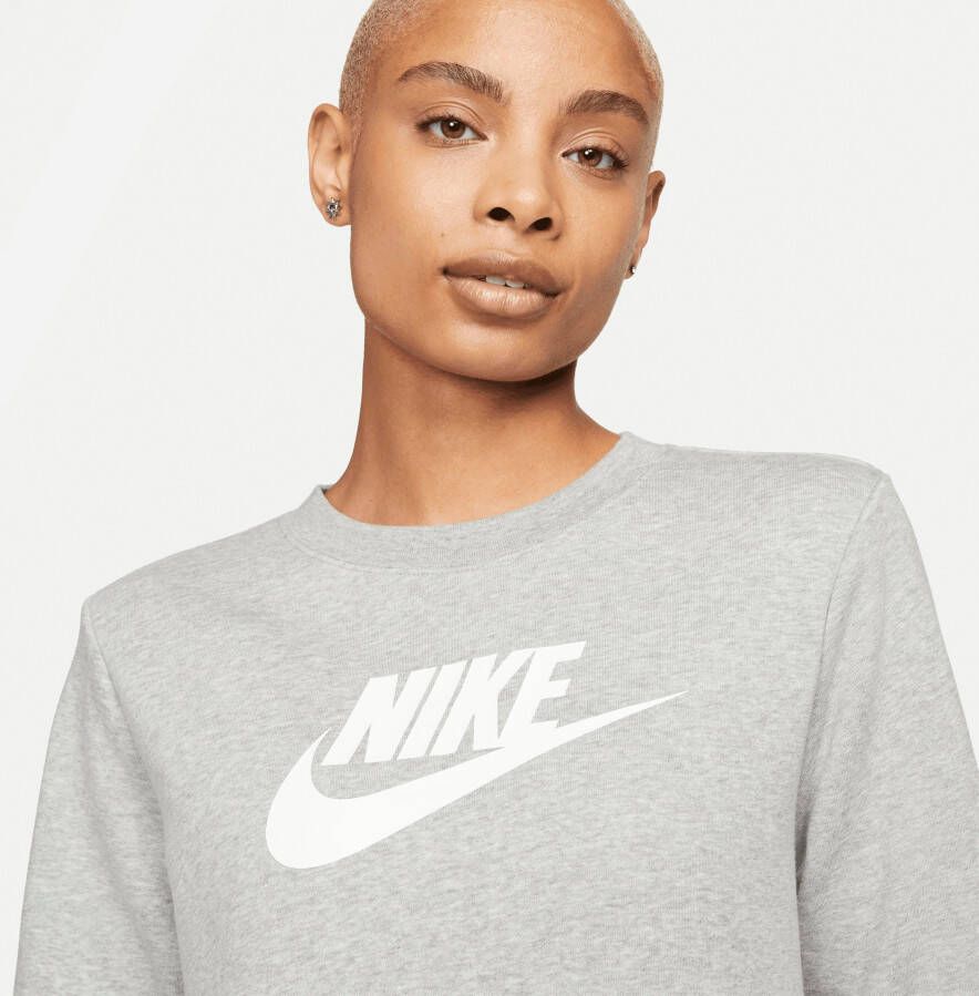 Nike Sportswear Sweatshirt Club Fleece Women's Logo Crew-Neck Sweatshirt