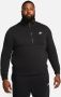 Nike Sportswear Club Half-zip Pullover Hoodies Heren black black white maat: XXL beschikbare maaten:S M L XL XXL - Thumbnail 6