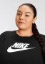 Nike Sportswear Sweatshirt ESSENTIAL WOMENS FLEECE CREW (PLUS SIZE) - Thumbnail 3