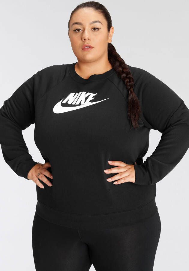 Nike Sportswear Sweatshirt ESSENTIAL WOMENS FLEECE CREW (PLUS SIZE)