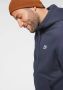 Nike Foundation Full Zip Hoodie Heren Midnight Navy Midnight Navy White- Heren Midnight Navy Midnight Navy White - Thumbnail 4