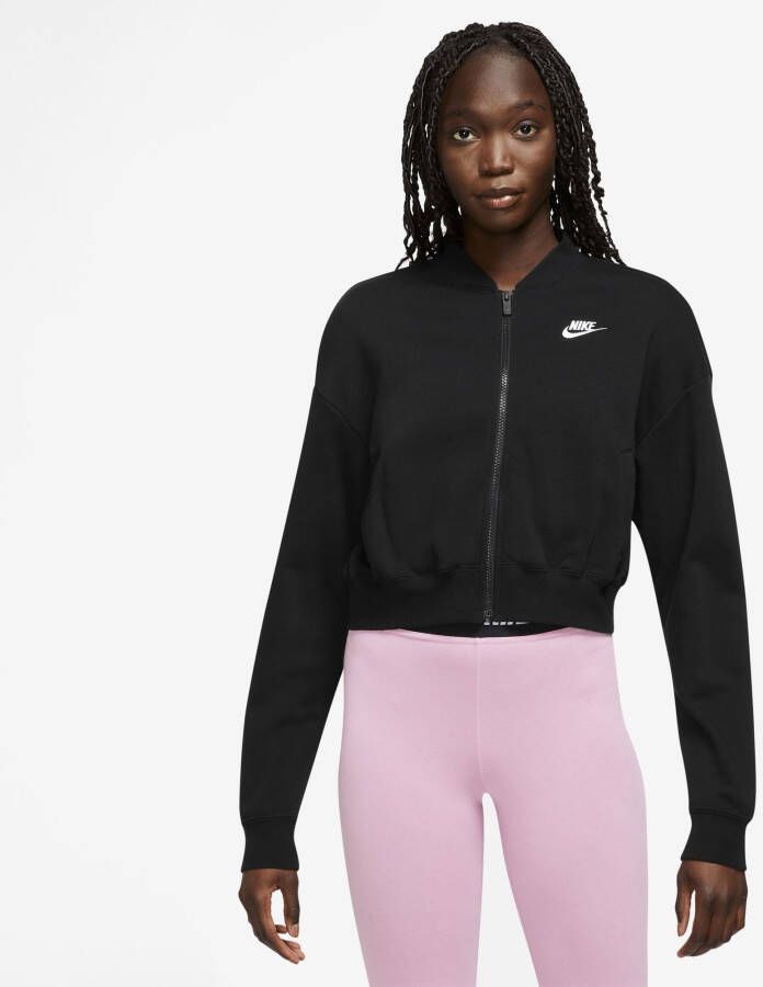 Nike Sportswear Sweatvest CLUB FLEECE WOMEN'S OVERSIZED CROPPED FULL-ZIP JACKET