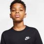 Nike Sportswear T-shirt T-shirts Kleding black white maat: 158 beschikbare maaten:XS S 137 147 158 170 - Thumbnail 9